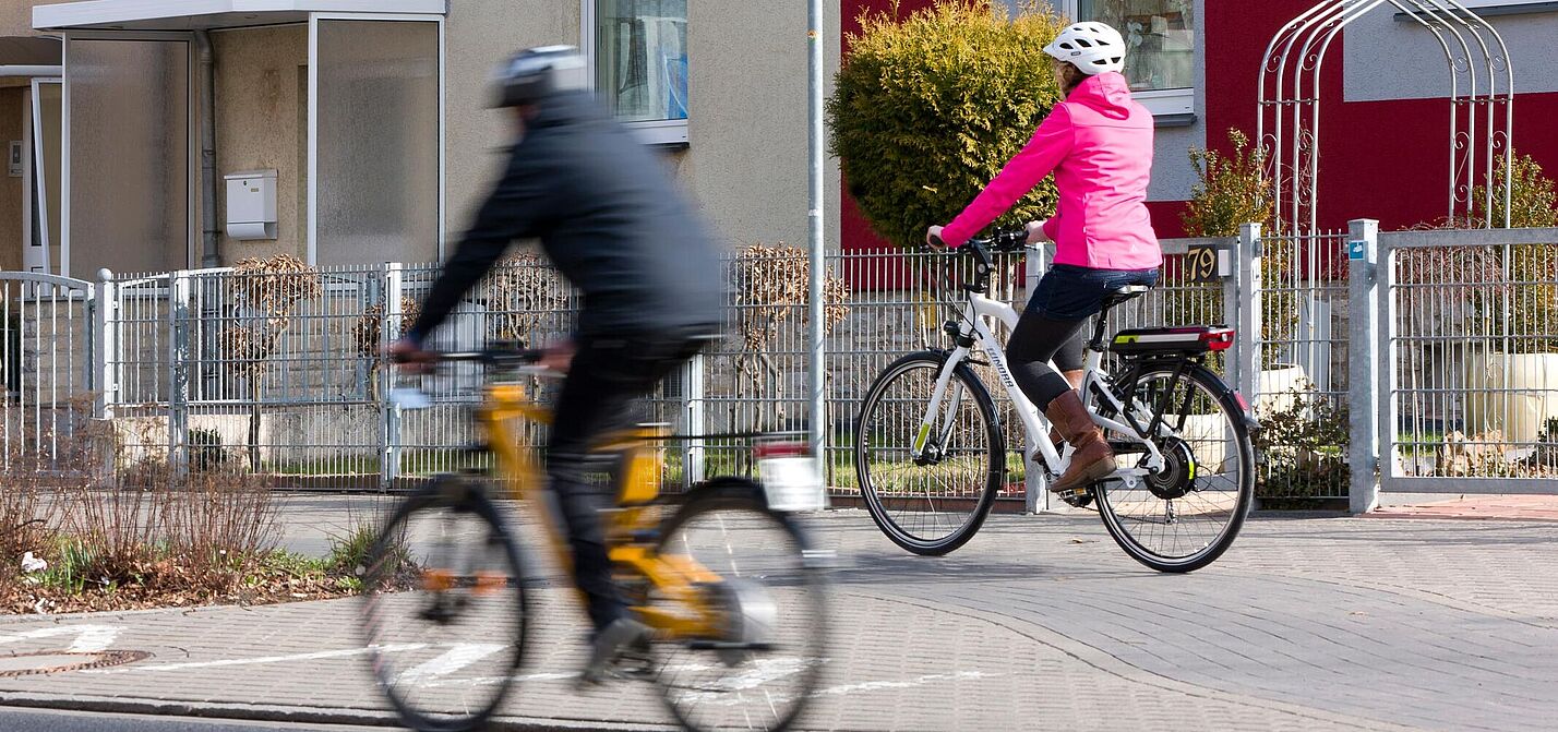 Gemeinsam genutzte Rad- und Gehwege 