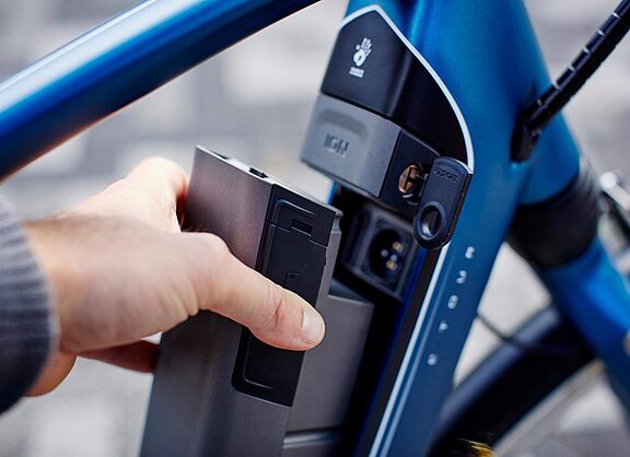 Den Akku zum Aufladen herausnehmen Den Akku zum Aufladen herausnehmen